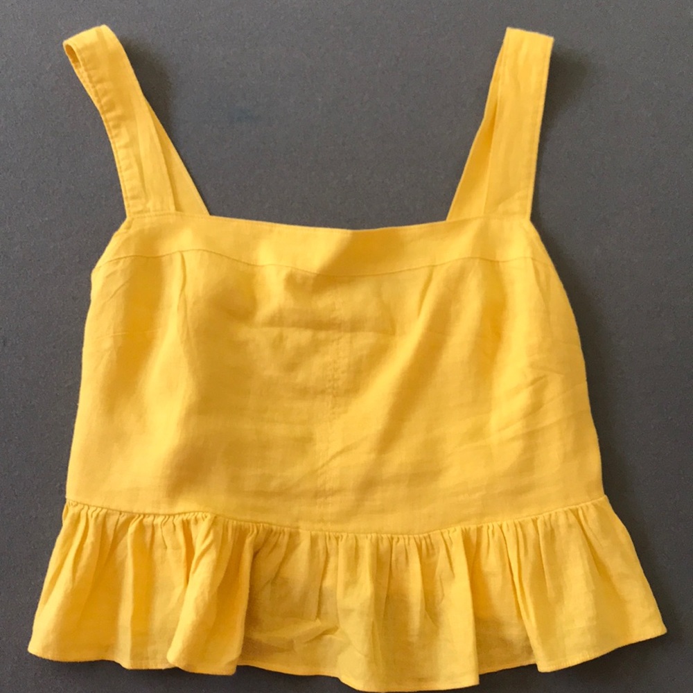 urban outfitters yellow tank